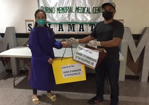 Face mask donations